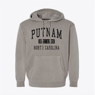 Putnam North Carolina Classic Established Pigment-Dyed Hoodie