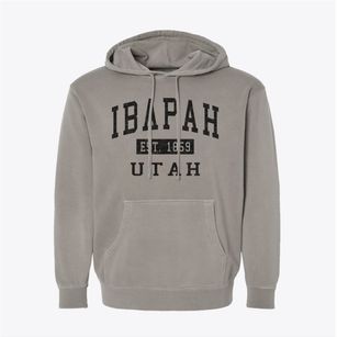 Ibapah Utah Classic Established Pigment-Dyed Hoodie