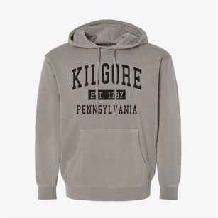 Kilgore Pennsylvania Classic Established Pigment-Dyed Hoodie