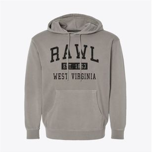Rawl West Virginia Classic Established Pigment-Dyed Hoodie