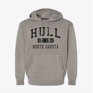Hull North Dakota Classic Established Pigment-Dyed Hoodie
