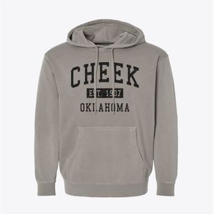 Cheek Oklahoma Classic Established Pigment-Dyed Hoodie