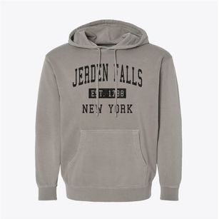 Jerden Falls New York Classic Established Pigment-Dyed Hoodie