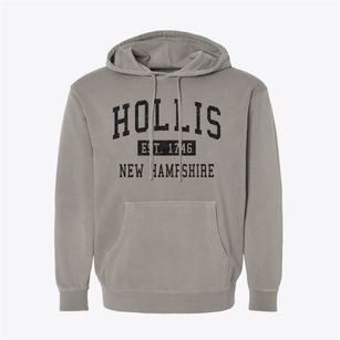 Hollis New Hampshire Classic Established Pigment-Dyed Hoodie