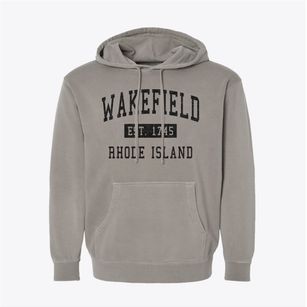 Wakefield Rhode Island Classic Established Pigment-Dyed Hoodie