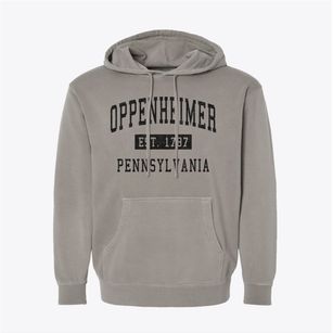 Oppenheimer Pennsylvania Classic Established Pigment-Dyed Hoodie