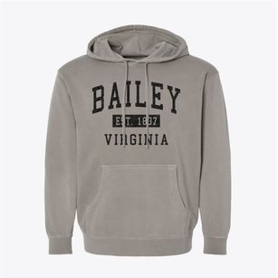Bailey Virginia Classic Established Pigment-Dyed Hoodie