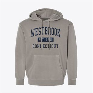 Westbrook Connecticut Classic Established Pigment-Dyed Hoodie