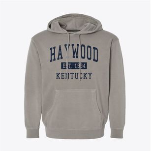 Haywood Kentucky Classic Established Pigment-Dyed Hoodie