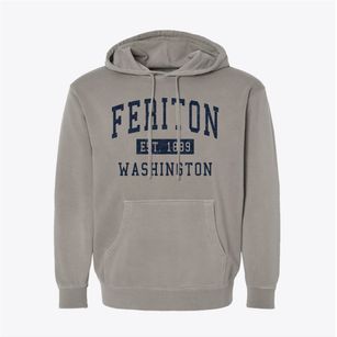 Feriton Washington Classic Established Pigment-Dyed Hoodie