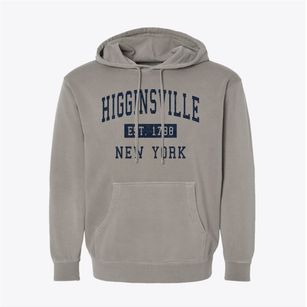 Higginsville New York Classic Established Pigment-Dyed Hoodie