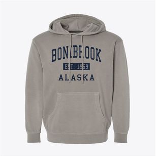 Bonibrook Alaska Classic Established Pigment-Dyed Hoodie