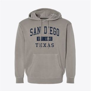 San Diego Texas Classic Established Pigment-Dyed Hoodie
