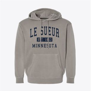 Le Sueur Minnesota Classic Established Pigment-Dyed Hoodie
