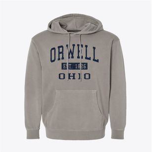 Orwell Ohio Classic Established Pigment-Dyed Hoodie