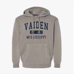Vaiden Mississippi Classic Established Pigment-Dyed Hoodie