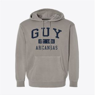 Guy Arkansas Classic Established Pigment-Dyed Hoodie