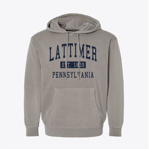 Lattimer Pennsylvania Classic Established Pigment-Dyed Hoodie