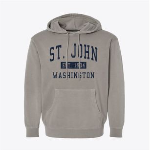 St. John Washington Classic Established Pigment-Dyed Hoodie