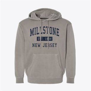Millstone New Jersey Classic Established Pigment-Dyed Hoodie
