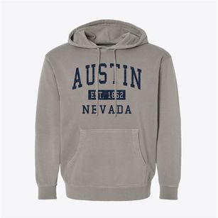Austin Nevada Classic Established Pigment-Dyed Hoodie