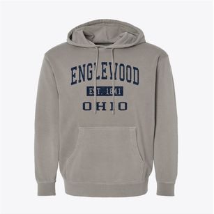 Englewood Ohio Classic Established Pigment-Dyed Hoodie