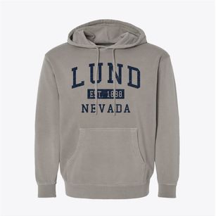 Lund Nevada Classic Established Pigment-Dyed Hoodie