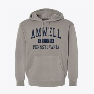 Amwell Pennsylvania Classic Established Pigment-Dyed Hoodie