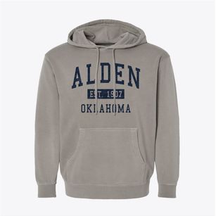 Alden Oklahoma Classic Established Pigment-Dyed Hoodie