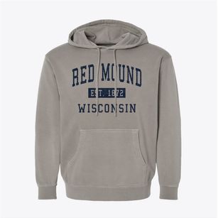 Red Mound Wisconsin Classic Established Pigment-Dyed Hoodie