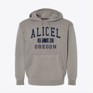 Alicel Oregon Classic Established Pigment-Dyed Hoodie