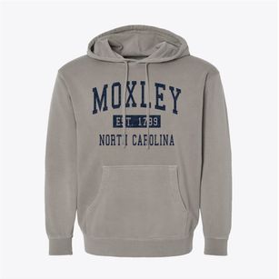 Moxley North Carolina Classic Established Pigment-Dyed Hoodie