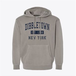 Dibbletown New York Classic Established Pigment-Dyed Hoodie