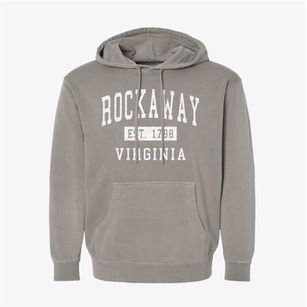 Rockaway Virginia Classic Established Pigment-Dyed Hoodie