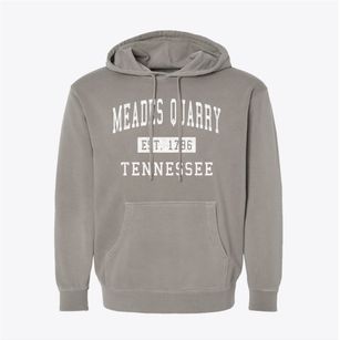 Meades Quarry Tennessee Classic Established Pigment-Dyed Hoodie