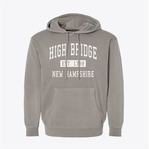 High Bridge New Hampshire Classic Established Pigment-Dyed Hoodie
