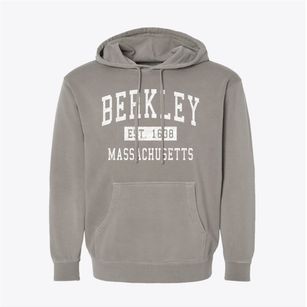 Berkley Massachusetts Classic Established Pigment-Dyed Hoodie