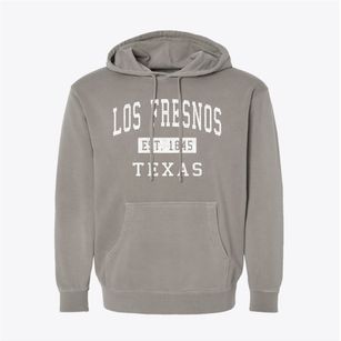 Los Fresnos Texas Classic Established Pigment-Dyed Hoodie