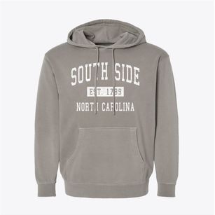 South Side North Carolina Classic Established Pigment-Dyed Hoodie