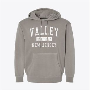 Valley New Jersey Classic Established Pigment-Dyed Hoodie