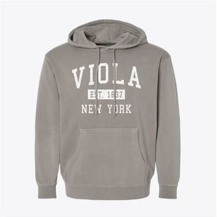 Viola New York Classic Established Pigment-Dyed Hoodie