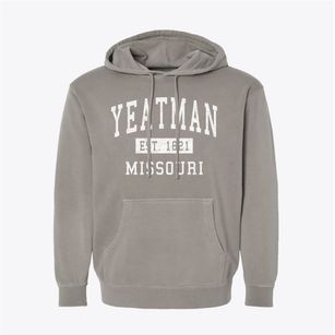 Yeatman Missouri Classic Established Pigment-Dyed Hoodie