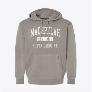 Machpelah North Carolina Classic Established Pigment-Dyed Hoodie