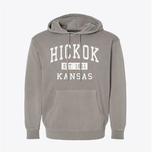 Hickok Kansas Classic Established Pigment-Dyed Hoodie