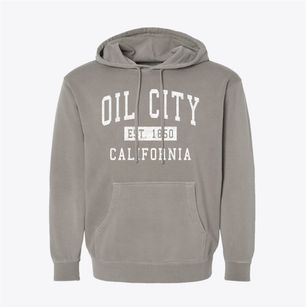 Oil City California Classic Established Pigment-Dyed Hoodie