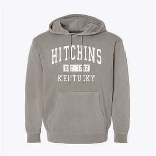 Hitchins Kentucky Classic Established Pigment-Dyed Hoodie