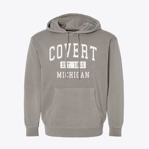 Covert Michigan Classic Established Pigment-Dyed Hoodie