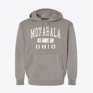 Moxahala Ohio Classic Established Pigment-Dyed Hoodie
