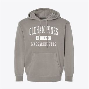 Oldham Pines Massachusetts Classic Established Pigment-Dyed Hoodie