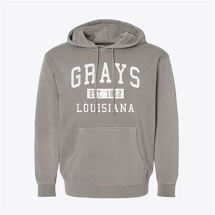 Grays Louisiana Classic Established Pigment-Dyed Hoodie